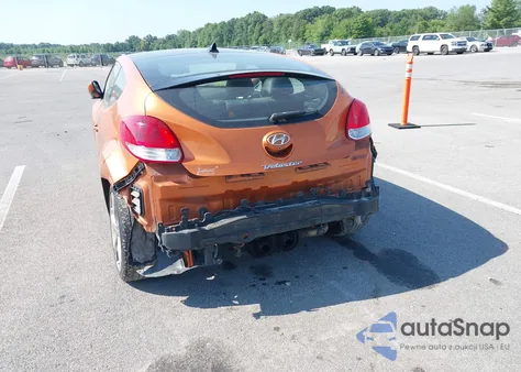 2016 Hyundai Veloster from USA, damaged, VIN KMHTC6AD8GU281049